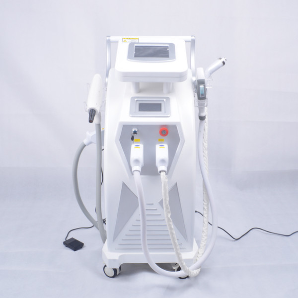 Quality Guarantee UPDATED 3-1 ELight IPL + RF + YAG LASER beauty machine for Hair Removal Tattoo Removal Skin Rejuvenation Acne Treatment