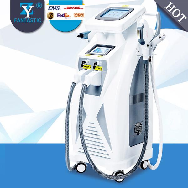 Newest Popular 4 in 1 IPL RF yag laser IPL SHR hair removal skin rejuvenation tattoo removal OPT machine for salon