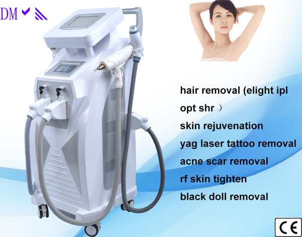 Ipl rf hair removal machine laser hair remover machine nd yag laser skin rejuvenation facial toning device tattoo remove laser