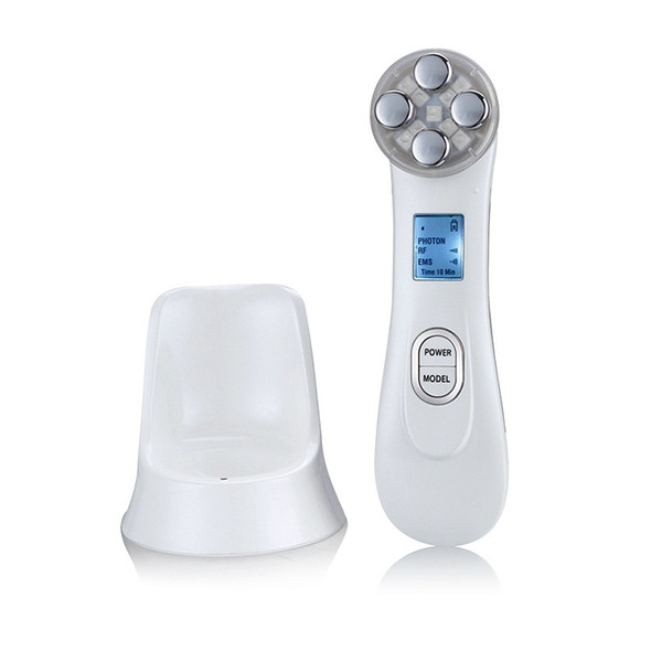 Portable RF Photon LED Skin Rejuvenation EMS Mesotherapy Facial Radio Frequency Electroporation for Skin Care Skin Tightening