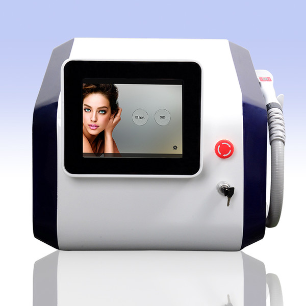 Free shipping OPT SHR hair removal machine IPL Elight skin rejuvenation acne removal beauty equipment custom language and logo for free