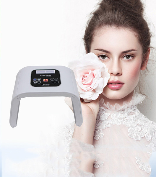 Top Quality ! New 4 Colors Light PDT LED Therapy Acne Freckle Removal Whitening photon beauty Machine