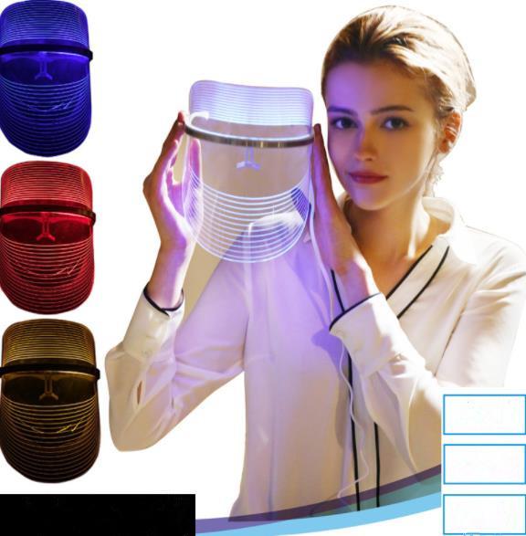 HOT skin rejuvenation led mask instrument IPL Machine spectrometer Korea small light bulb color beauty equipment mask machine CZ108