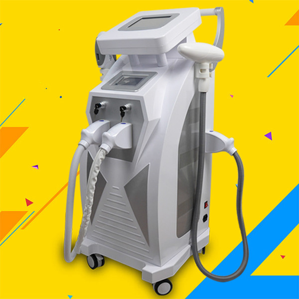 3IN1 OPT SHR Permanent Hair Removal IPL Machine RF Face Lift Elight Skin Rejuvenation ND YAG Laser Tattoo Removal Beauty Salon Equipment