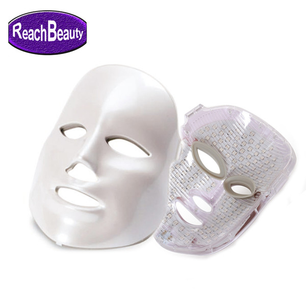 7 colors LED Facial Mask face mask machine Photon Therapy Light Skin Rejuvenation Facial PDT Skin Care beauty Mask