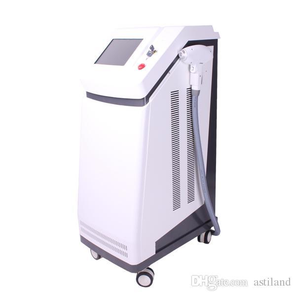 permanent hair removal 808nm diode laser hair removal machine laser epilator with non-channel handle beauty equipment for salon and clinic