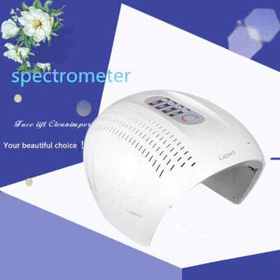 Korea PDT spectrometer beauty salon round photon skin rejuvenation instrument seven color red blue light whitening acne sterilization