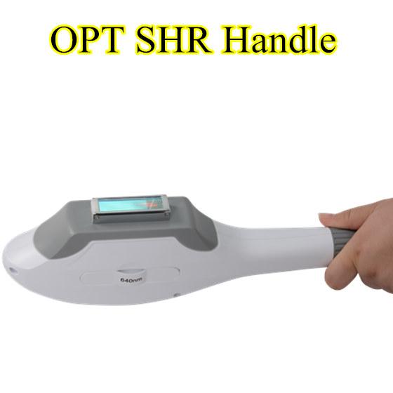 OPT SHR Handle 300,000 shots IPL Machine Handle for Fast Permanently Laser Hair Removal