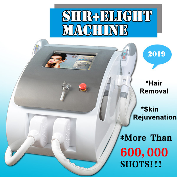 High quality IPL Permantent hair removal OPT SHR laser diode hair removal Hair Removal Elight Skin rejuvenation equipment CE DHL