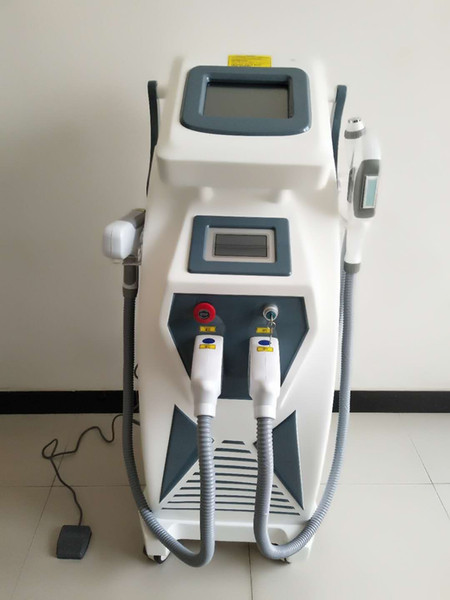 2018 más popular 3 en 1 OPT SHR IPL + máquina de la belleza del laser de Nd Yag Laser + RF