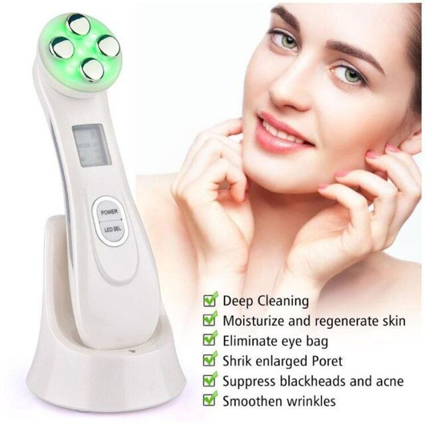 New Arrivals RF Anti-aging Beauty Equipment Ultrasonic Importing Massager Equipment Wrinkle Removal Skin Lift Massager Equipment