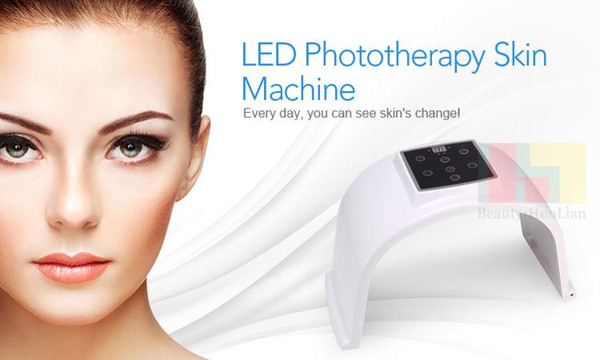 LED Light PDT LED Therapy Red Blue Green Yellow 4 Color Led Face Mask Light Photo therapy Lamp Machine For Skin Rejuvenation