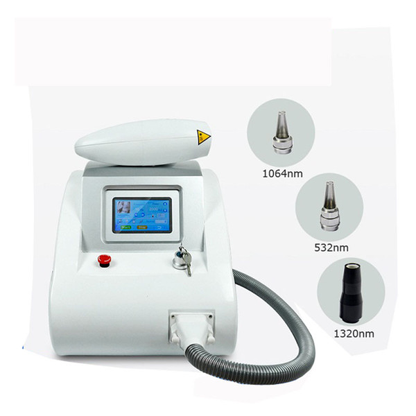 Touchable Screen ND yag laser tattoo removal machine /permanent laser tattoo removal 532nm/1064nm/1320nm probes