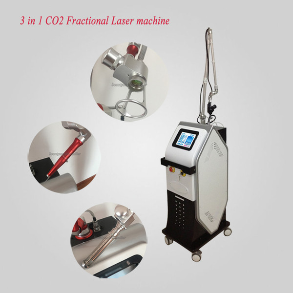 2018 big promotion CO2 fractional laser machine for wrinkle acne removal skin rejuvenation and vaginal tightening with USA imported RF tube