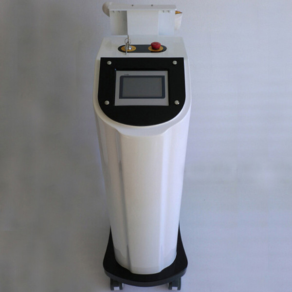 Vertical Q-Switched ND-Yag laser tattoo removal beauty machine with big power source.