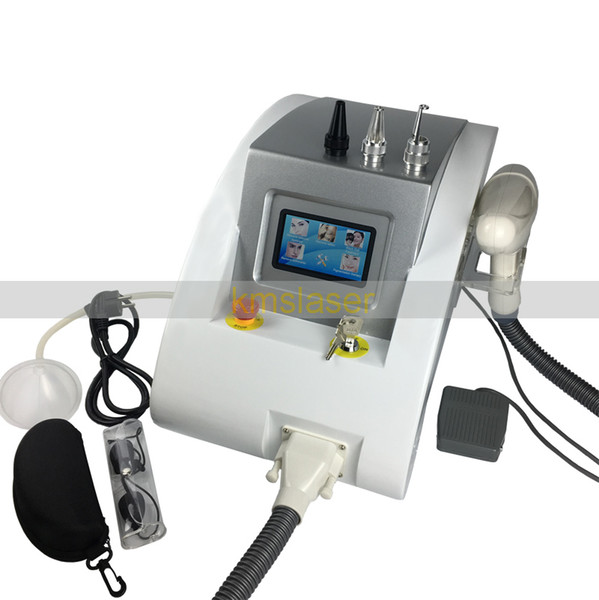 1064nm 532nm Q Switched Nd Yag Laser Tattoo Eyebrow Pigment Removal Machine Scar Acne Remover