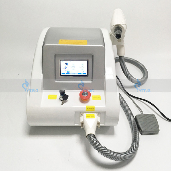 Professional Nd Yag Laser Machine Tattoo Removal Eyebrow Cleaner Pigmentation Removal Scar Acne Remover Q Switch 1320nm 1064nm 532nm 3 Heads