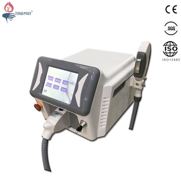 2019 latest model OPT IPL shr hair removal skin rejuvenation freckle removal machine portable style