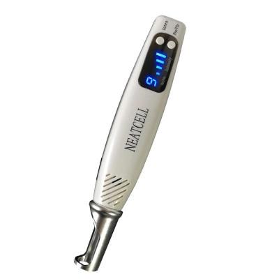 Portable Mini Red Blue Light Laser Picosecond Pen Black Tattoo Removal Acne Scar Mole Freckle Dark Spot Black Pigment Removal