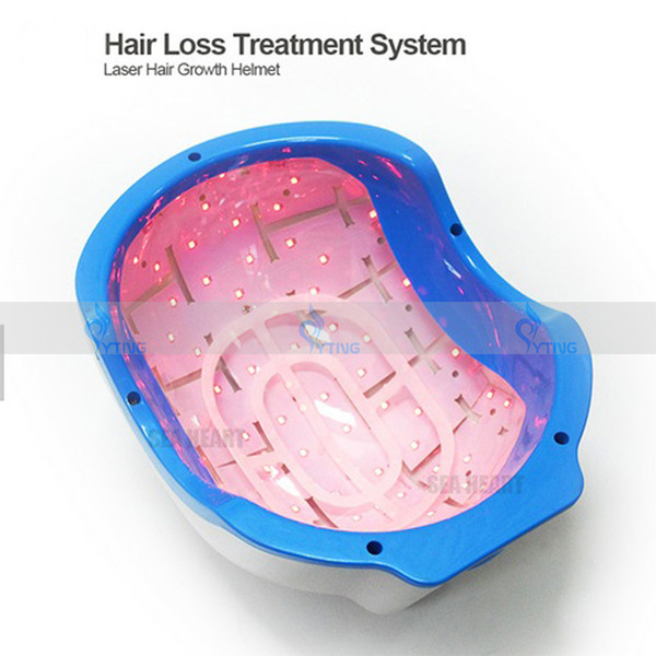 2018 Newest Hair Loss Regrowth Growth 80 Diodes Laser Treatment Portable Home Use Cap Helmet LED Alopecia Therapy Device Beauty Instrument