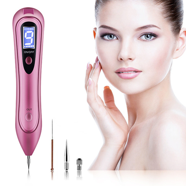 9 Level LED Laser Mole Removal Pen Freckle Removal Machine Dark Spot Remover For Face Wart Tag Tattoo Remove Pen Skin Care