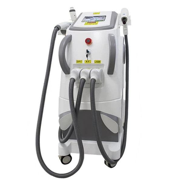 4 In 1 SHR laser nd yag laser Rf machine Skin Rejuvenation laser Tattoo Hair Removal Machine