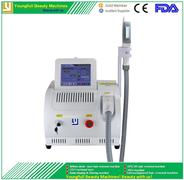 Factory sale CE ECM LVD approved factory price professional Painless fast permanent SPA Salon ICE diode laser IPL OPT hair removal machine