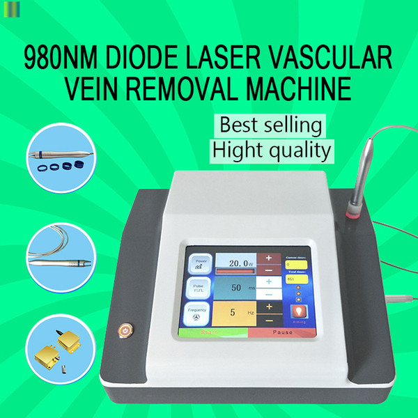 980nm Diode Laser red blood Vascular Remover Portable Spider Vein Removal spa salon Machine skin rejuvenation