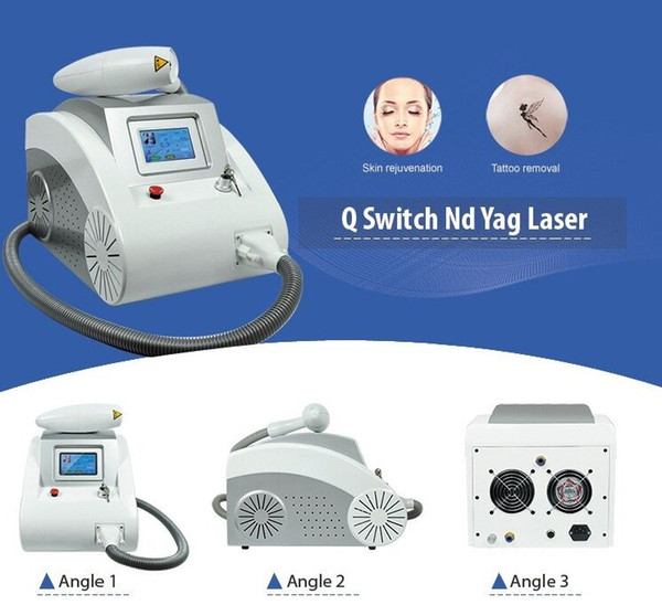 2000MJ Touch Screen Q Switched Nd Yag Laser Machine tattoo removal Eyebrow Pigment Removal Scar Acne removal 1320nm 1064nm 532nm