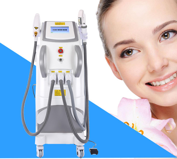 Multifunction Best quality q switched OPT IPL system SHR ND YAG LASER+RF+Elight hair Removal tattoo removal Skin Rejuvenation beauty machine