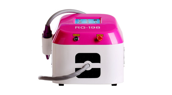 Pro Q Switched Nd Yag Laser all color Tattoo Eyebrow Removing Freckle Age Sun Spots Pigment Removal cooling system Beauty Device CE