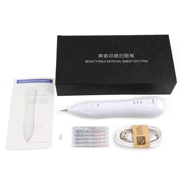 Laser Freckle Removal Machine Skin Mole Dark Spot Remover Tattoo Wart Tag Removal Pen Salon Home Beauty Care Home Beauty Device