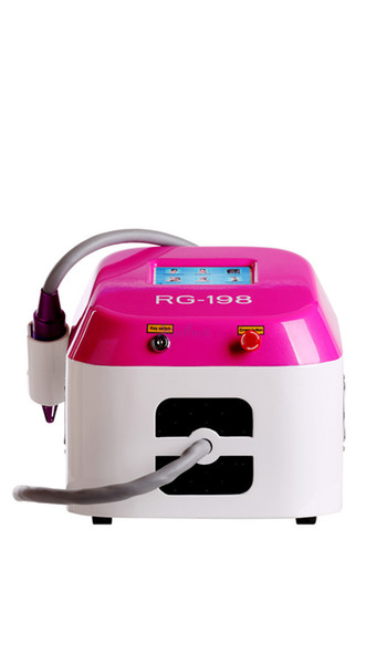 Mini professional Q-switch Nd yag Laser Tatoo Removal for different colors 1064nm 532nm rotate handle beauty machine