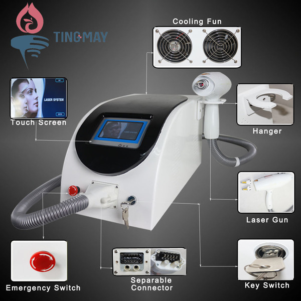 q-switch nd yag laser tattoo removal / age spot and dark spot removal machine