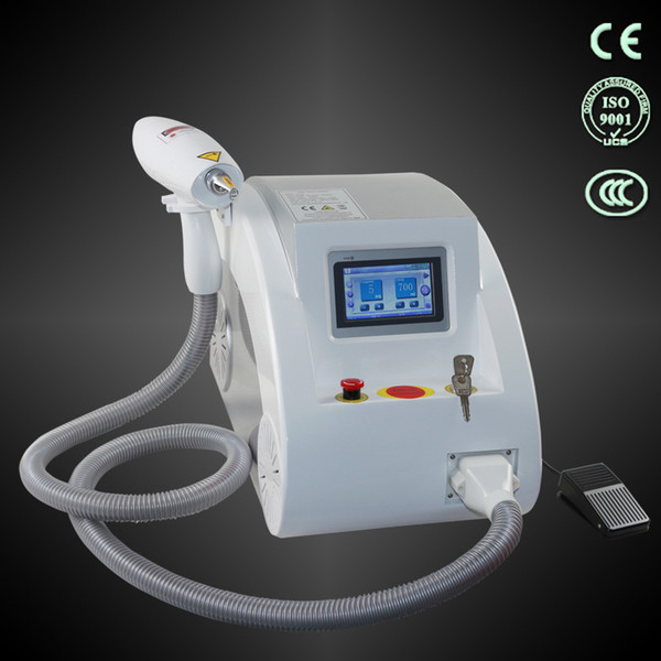 2017 professional salon use q switch nd yag laser tattoo removal machine