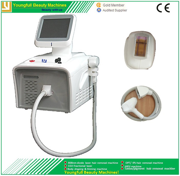 500W Laser hair removal machine 808nm diode laser epilator depilator 50 million shots fast painless treatment permanent effect CE approved