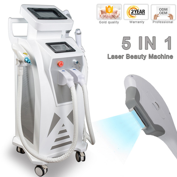 Pro multifunction laser hair removal elight opt shr Radio frequency rf face lift nd yag laser ipl machine