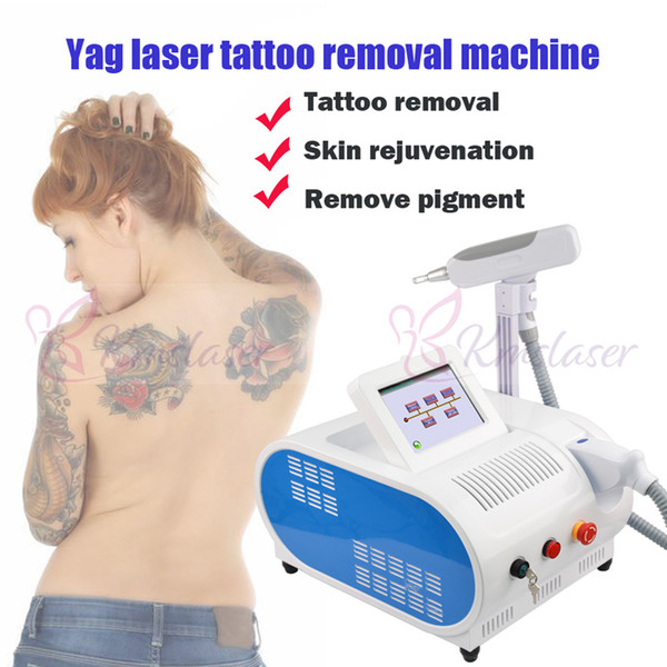 2019 new PROFESSIONAL Nd Yag Laser Eyebrow Machine TATTOO removal Eyebrow cleaner Pigmentation removal Q SWITCH Beauty device Eu tax free