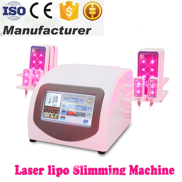 Third Generation !!! Lipo Laser Weight Loss Machine 14 Pads Diode Cellulite Removal 160mw 650nm Body Slimming Machine Spa CE/DHL