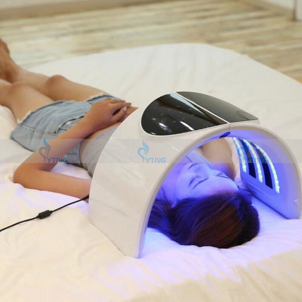 Portable PDT LED Light Therapy Skin Rejuvenation Photodynamic Treatment System Lamp 6 Colors Personal Photon Facial Beauty Salon Machine