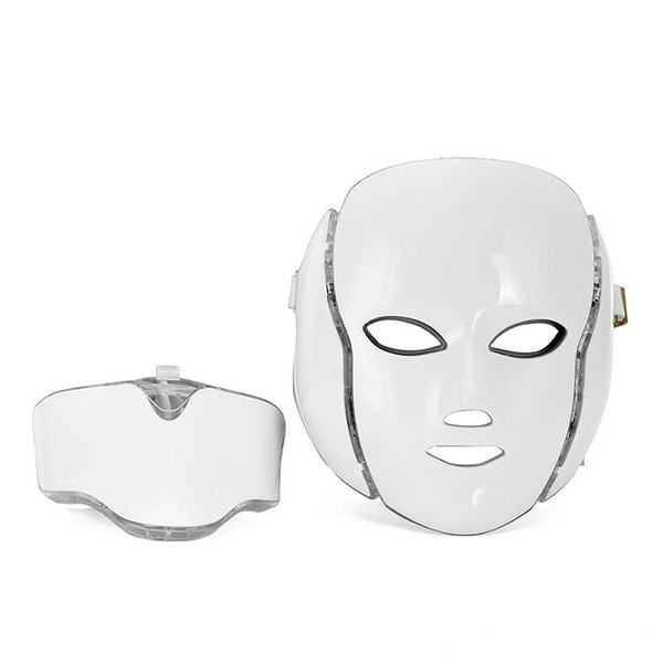 Anti aging PDT Beauty Machine Led Light Therapy Face Mask 7 Colors led skin rejuvenation mask