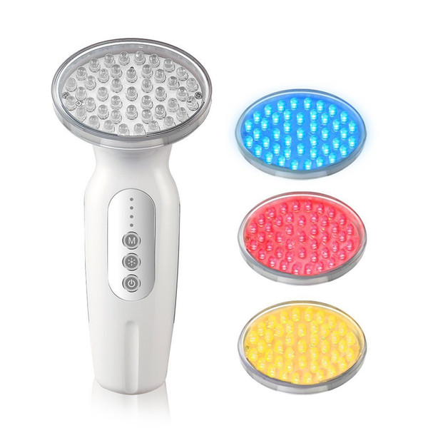 LED Light Photon Therapy Machine for Wrinkles Collagen Boost Skin Firming and Lifting Rechargeable Bacteria Killing Improve Sensitive Skin