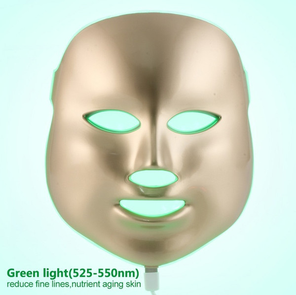 LED Facial Mask 3/7 Color LED Photon Facial Mask Wrinkle Acne Removal Face Skin Rejuvenation Facial Massage Beauty Mask