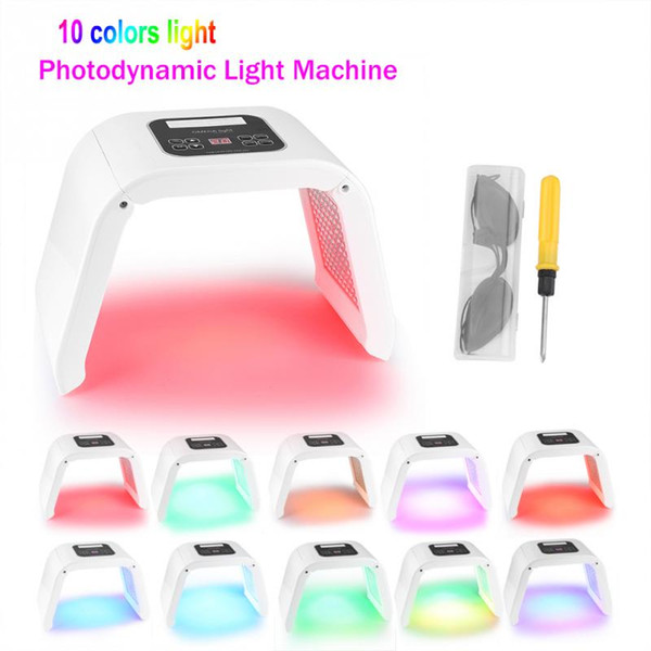 10 Colors OMEGA Light LED light Therapy Machine For body Skin Rejuvenation Acne Removal Facial Mask Beauty machine salon use