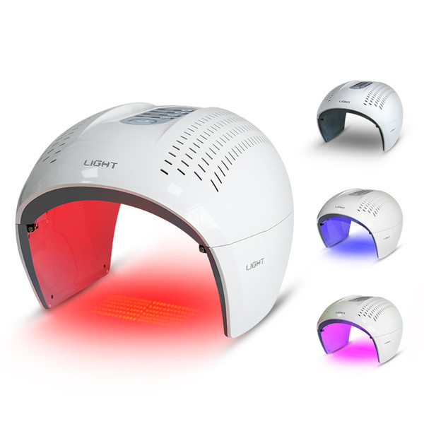 2019 Newest!!! light therapy face mask red blue purple light treatment LED face beauty equipment acne remover skin rejuvenation