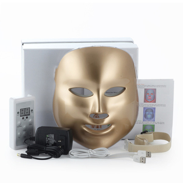 PDT Photon LED Skin Rejuvenation 3/7 Color LED Photon Facial Mask Face Skin Care Home Use