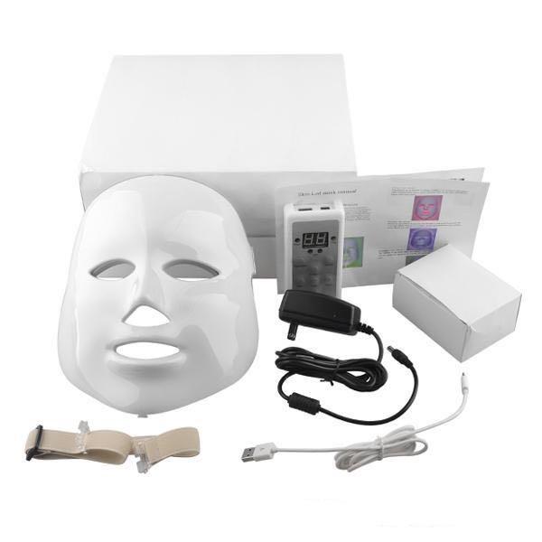 LED Portable 7color Phototherapy Skin Rejuvenation Cosmetic Photon Light Therapy for home