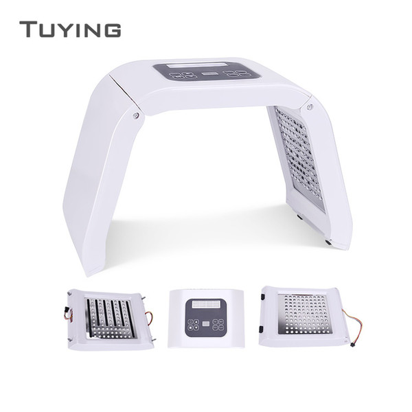 Newst 7 colors LED light therapy machine with design PDT therapy facial machine ptd led light therapy equipment DHL Free Shipping