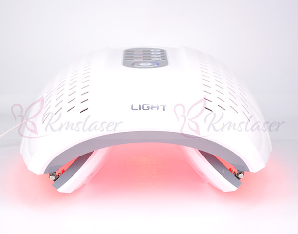 Portable Led 640nm red 430nm blue 830nm infrared light photo facial led light therapy anti aging acne removal pigment removal machine