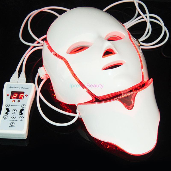 2018 New Brand!!! Portable Korea 7 Colours Led PDT Bio-light Therapy Facial Rejuvenation Mask Beauty Machine For Home Use